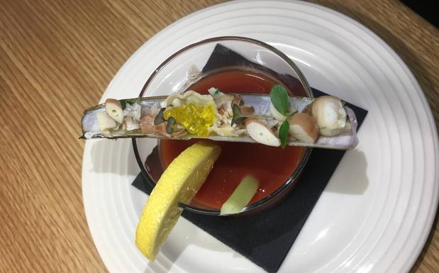 Uno de los platos para San Valentin de Las Tomasas.