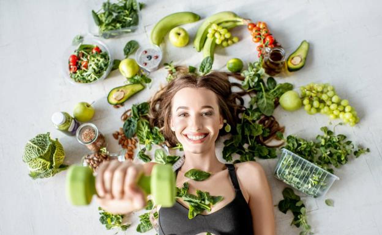 El ejercicio no basta, hay que comer bien