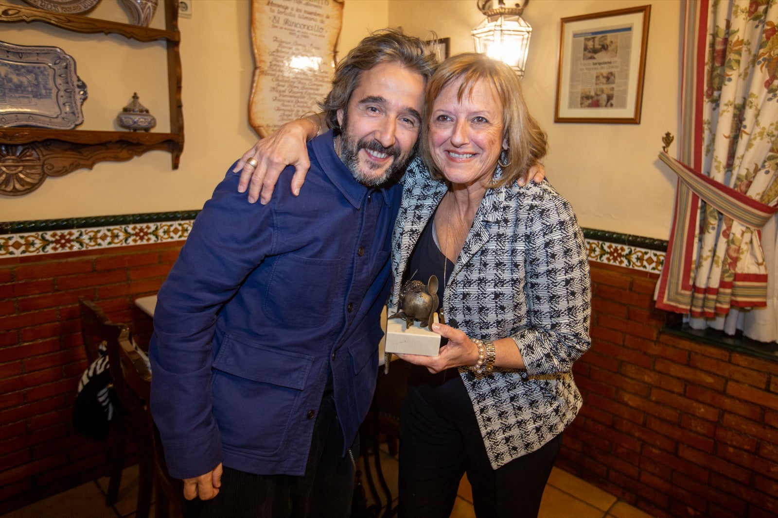 Momento del acto de entrega del premio Luis Oruezábal.