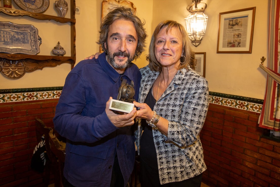 Momento del acto de entrega del premio Luis Oruezábal.