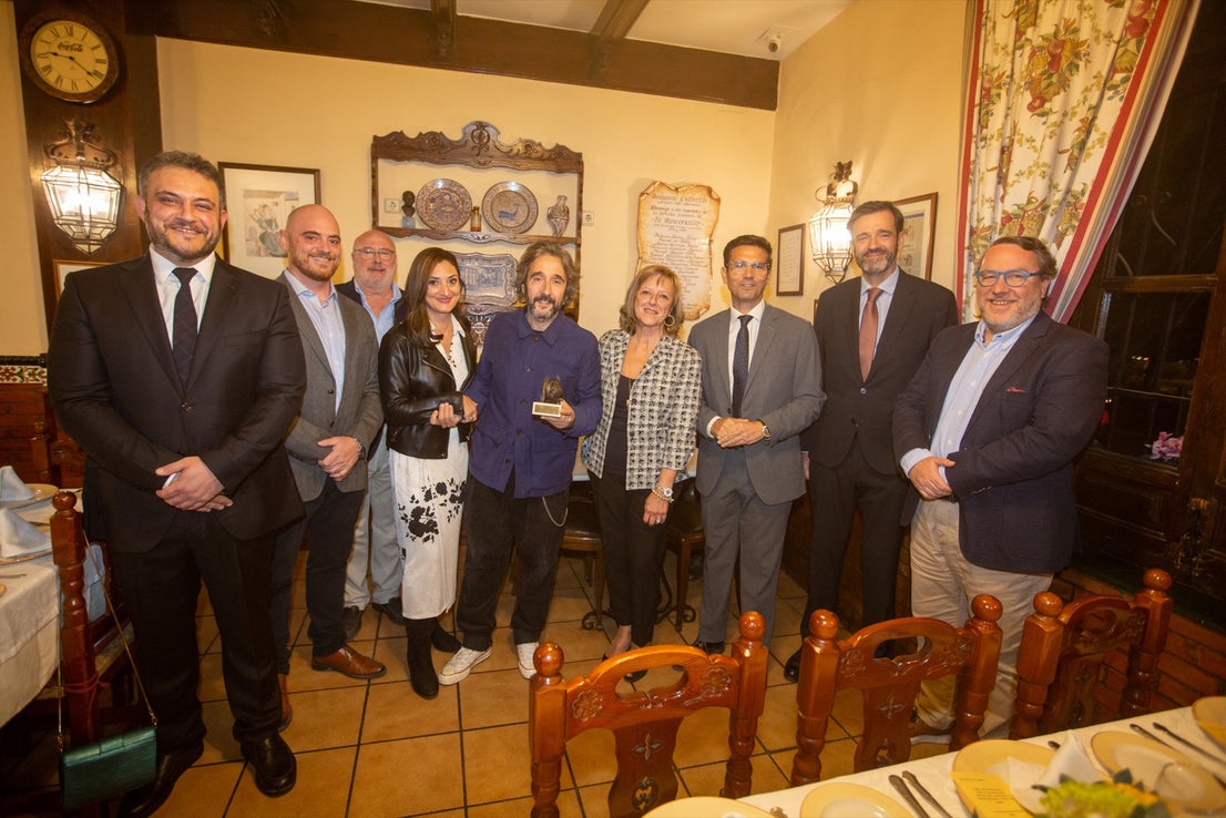 Momento del acto de entrega del premio Luis Oruezábal.