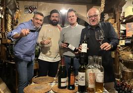 Una cata de altura en el templo de Casa Enrique.