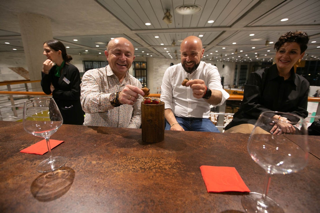 La cena de Granada Courmet, en imágenes