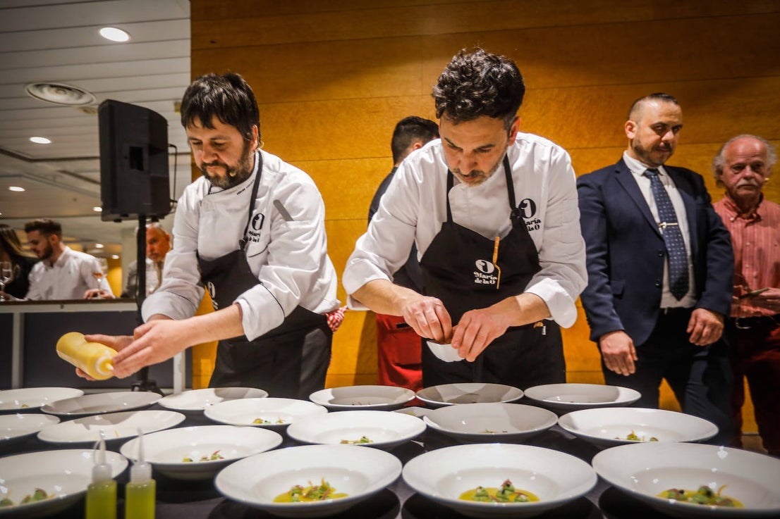María de la O deleita en Granada Gourmet