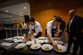Cena de María de la O en Granada Gourmet.