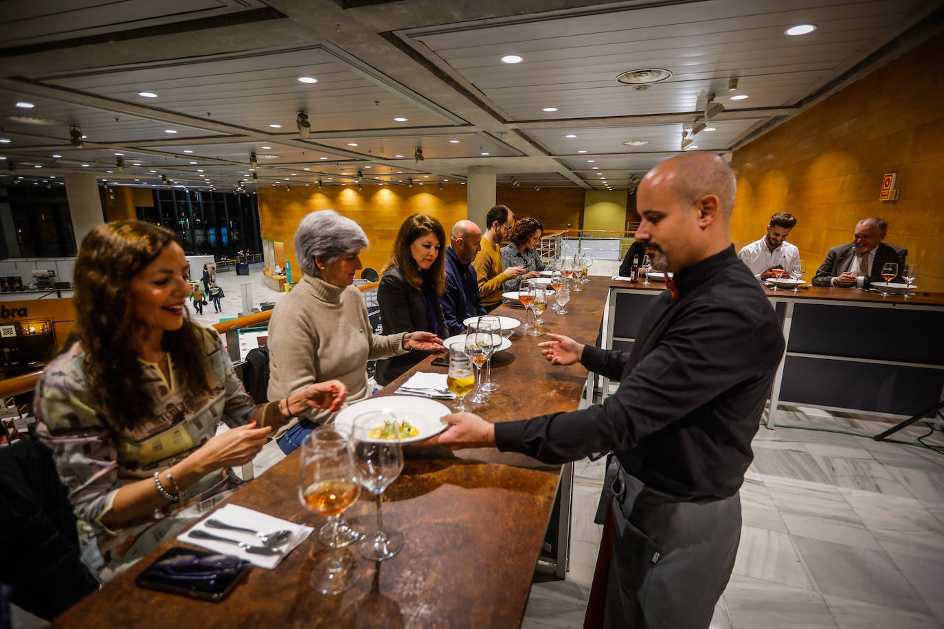 María de la O deleita en Granada Gourmet