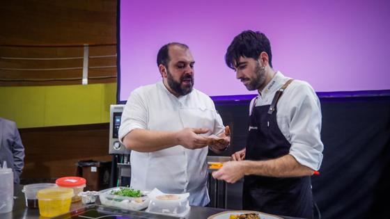 El Makro-menú de Raúl Sierra, inspirado en el entorno, sostenible y excelente