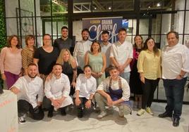 Participantes y miembros del jurado de la X edición de GranaJovenChef