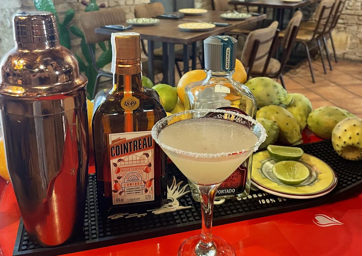 Una margarita tradicional para refrescarse en mitad del verano