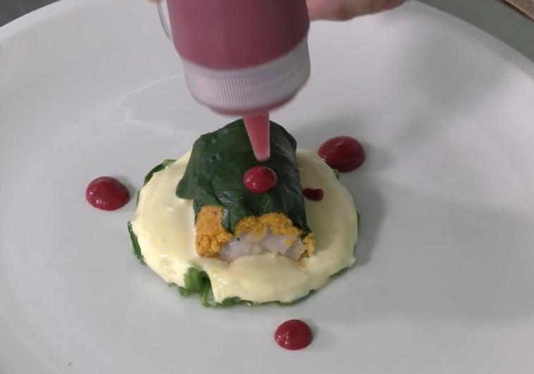 Las elaboraciones preparadas por el profesor de La Inmaculada para Maestros Culinarios.