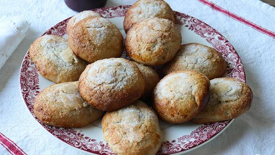 Tortas de mosto con azúcar y aceite de oliva