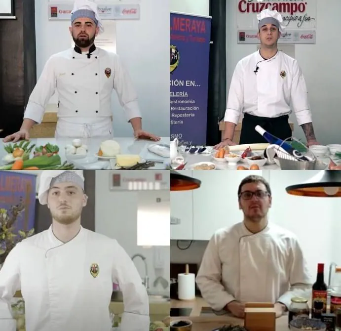 Los cuatro chefs de Almería que optan al Premio Promesas de Le Cordon Bleu