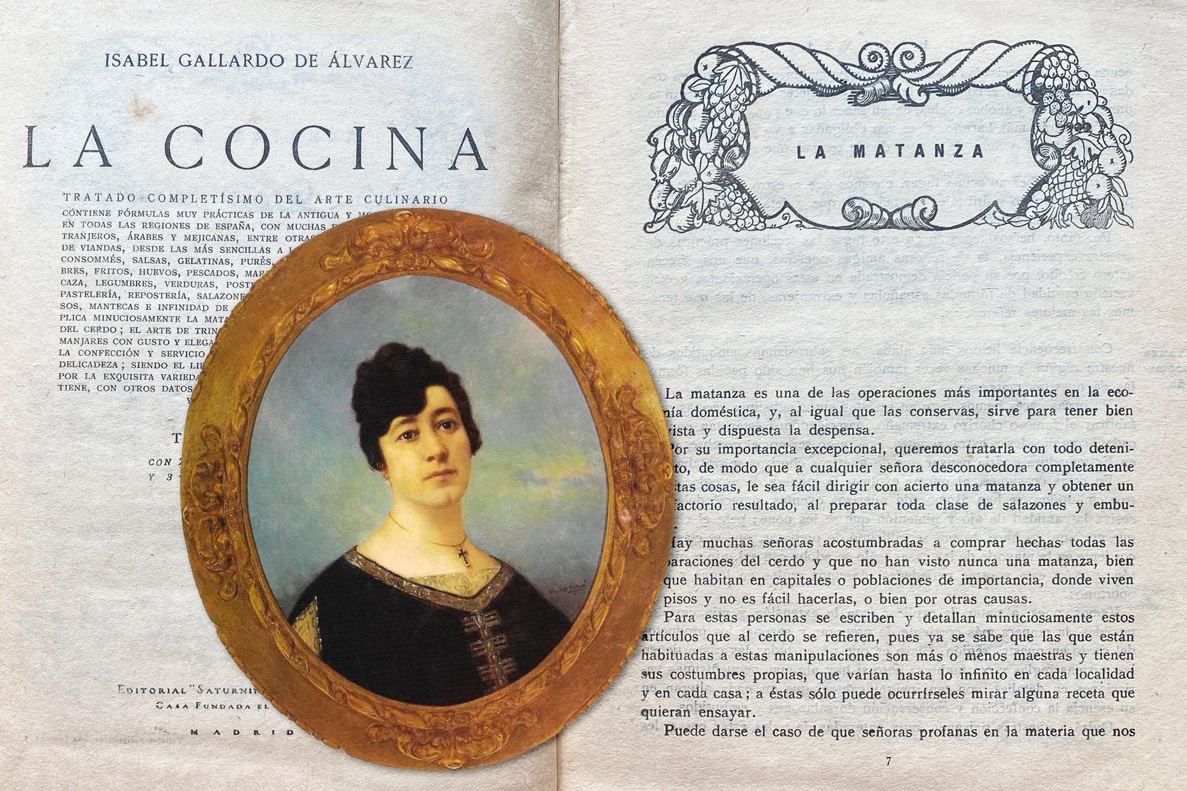 Isabel, la española que recopiló recetas tradicionales de toda España