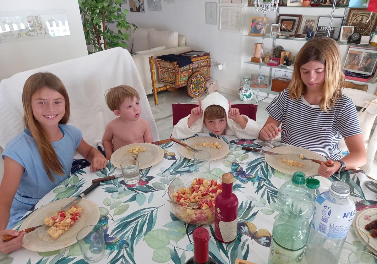 ¡Sorpresa! Durante el verano come junta toda la familia