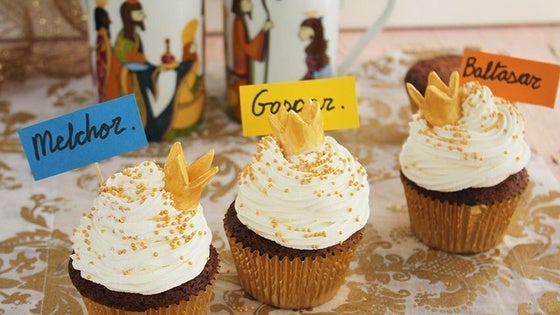 Magdalenas de naranja y azahar para el día de Reyes