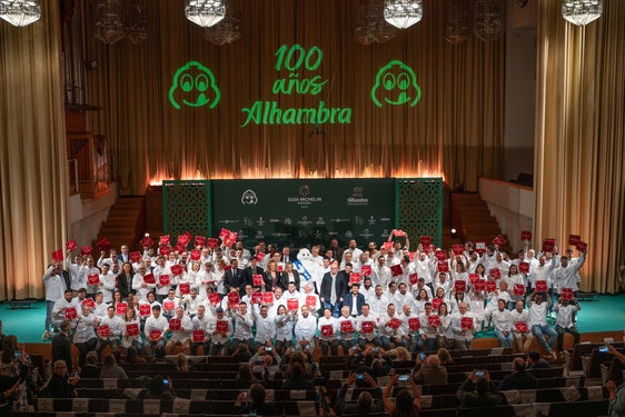 Cervezas Alhambra trae Bib Gourmand a Granada y asadura en Güéjar Sierra