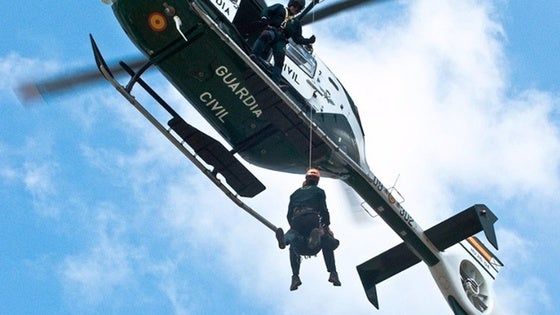 Un parapentista se estrella en el Cerro de los Majojos en Monachil