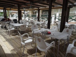 Terraza de La Bodega, pionero en Pradollano.