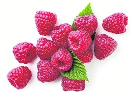 Frambuesa, fruto rojo para destensar