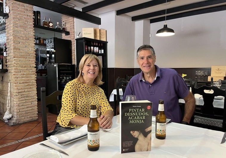 Nerea Aznar habla en La Nueva Leñera de la pintora Aurelia Navarro, personaje de su novela.