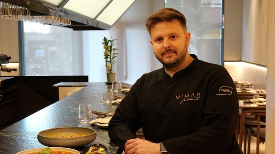 José Pablo Frías, chef del restaurante Mimar