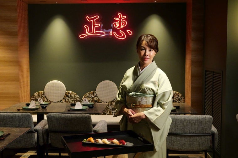 Masae Abe, chef del restaurante Masae.
