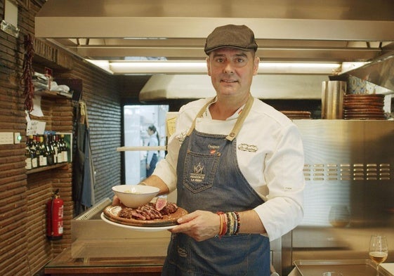 Sergio Lara, chef del Asador de la Reina.