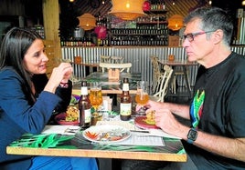 Rocío García Pascual habla en Garden Plaza de la importancia de la alimentación para el cerebro.