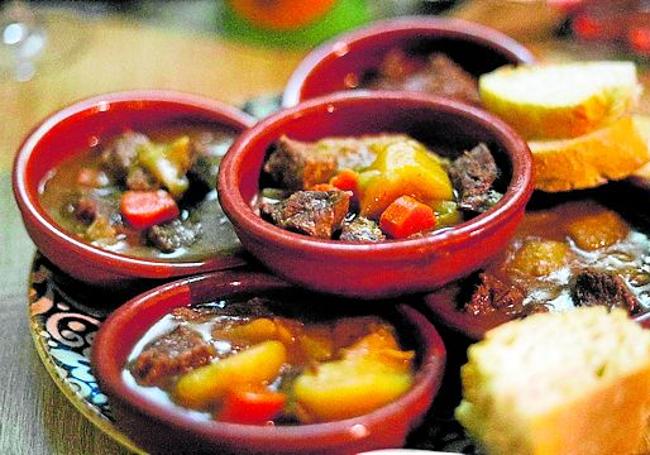 Una de las recetas de Javier Piña para la cata.