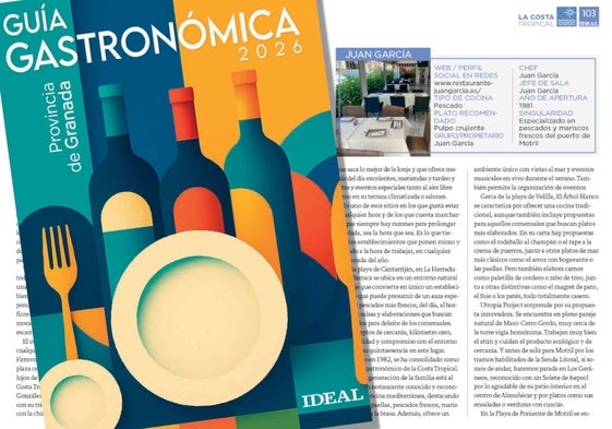 Guía Gastronómica IDEAL 2026: un paseo con sabor por Granada