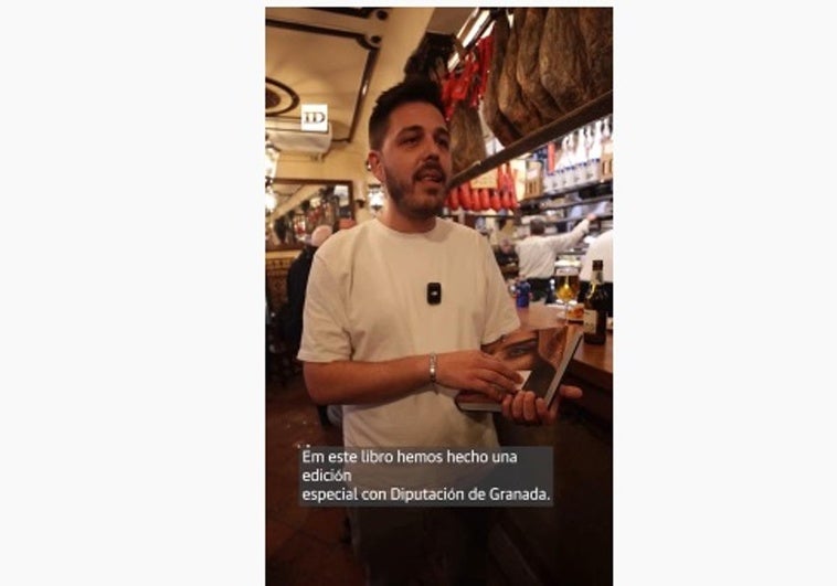 R. Arroyo habla en Bodegas Castañeda de su libro y del restaurante INIZIO, que abrirá en el Claridge.