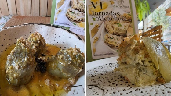 VI Jornadas Gastronómicas de la alcachofa en Garden Plaza