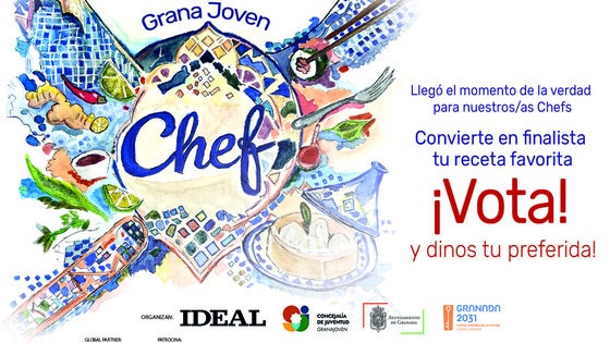 Tú decides quién llega a la final de GranaJovenChef 2026: ¡abierto el plazo de votación!