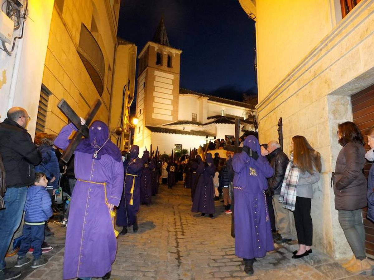 La hermandad del Nazareno mantuvo el acto de imposición de las llaves a la imagen de Jesús Nazareno, pese a que recientemente la clausura haya cerrado sus puertas. La persona encargada de subir a la peana para poner las llaves del convento en las manos del Nazareno fue Francisco Gabarrón Navarro