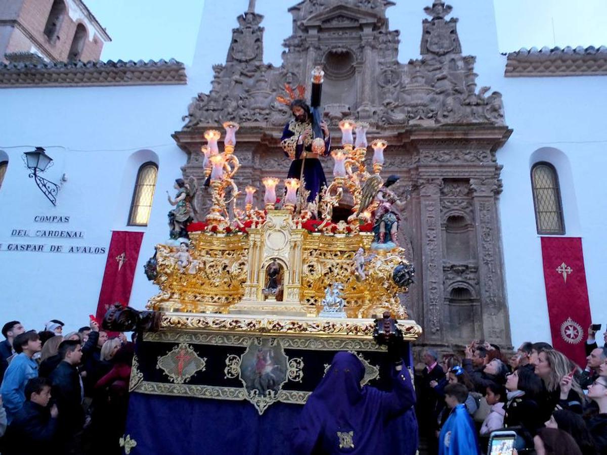 La hermandad del Nazareno mantuvo el acto de imposición de las llaves a la imagen de Jesús Nazareno, pese a que recientemente la clausura haya cerrado sus puertas. La persona encargada de subir a la peana para poner las llaves del convento en las manos del Nazareno fue Francisco Gabarrón Navarro