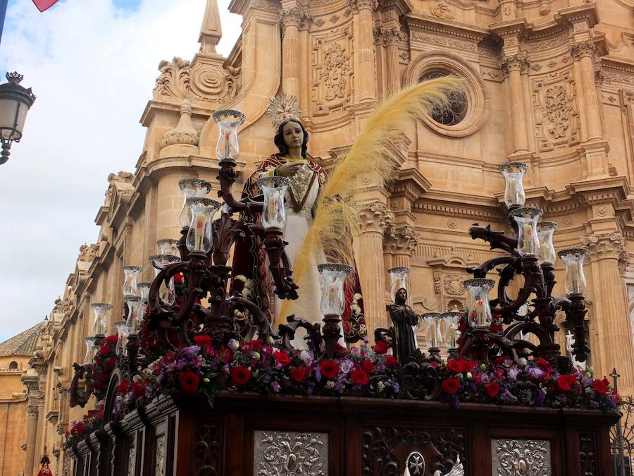 San Juan estuvo acompañado por la Agrupación Musical Cristo del Perdón de Guadix