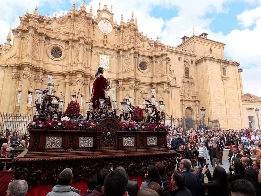 San Juan estuvo acompañado por la Agrupación Musical Cristo del Perdón de Guadix