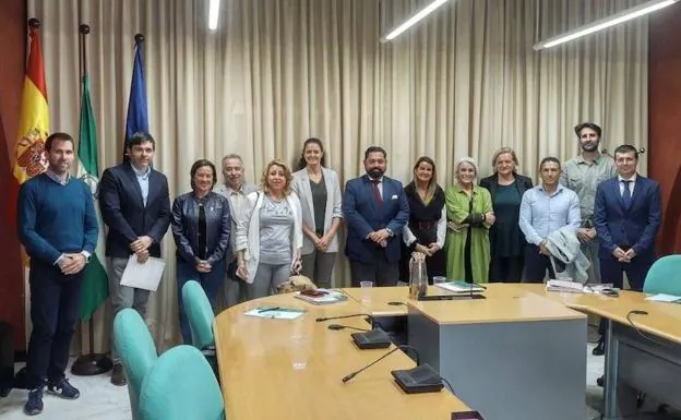 El jurado de los Premios Andalucía de los Deportes. 