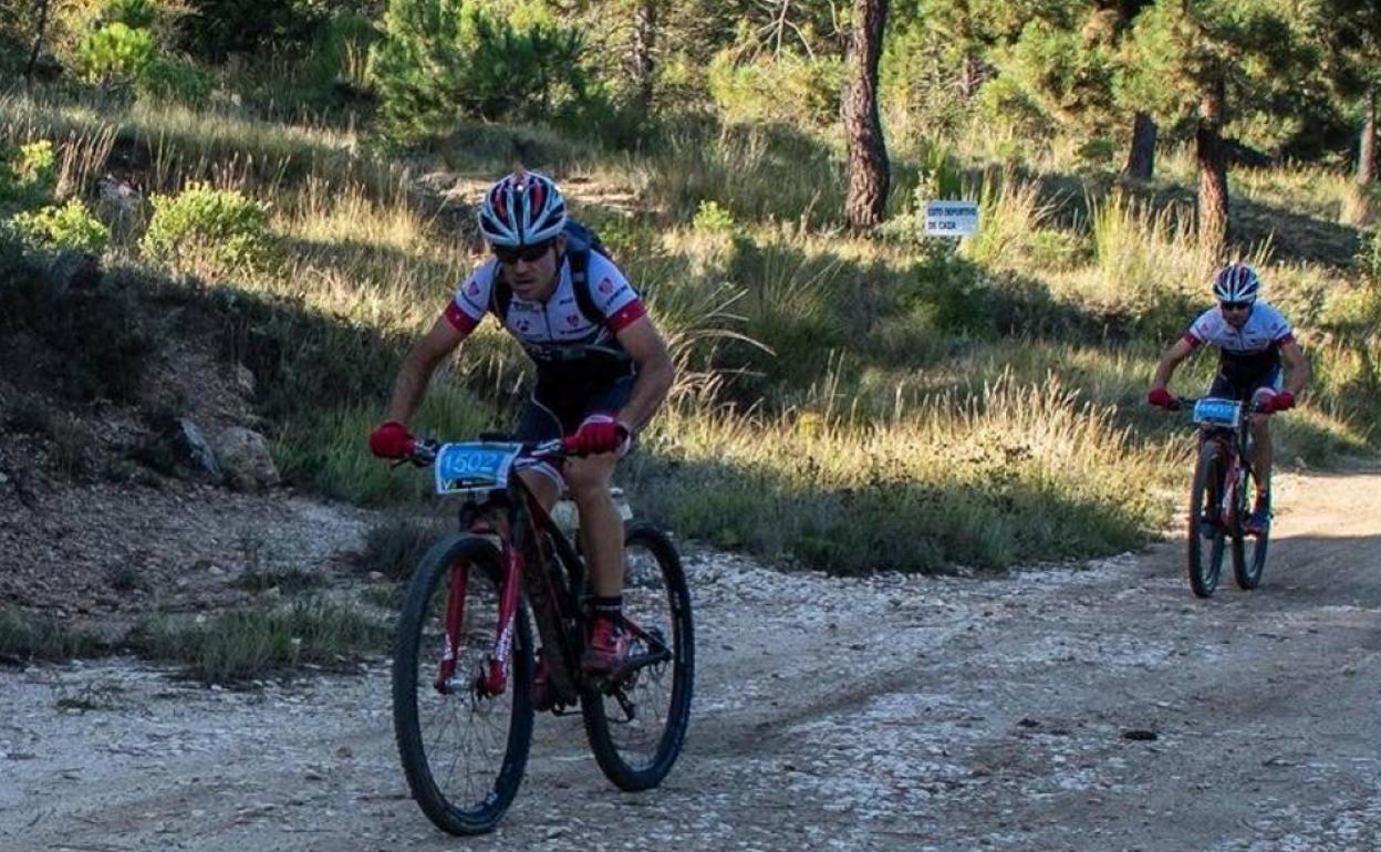 Pablo Poyatos en primer término y José Onieva tras él. 