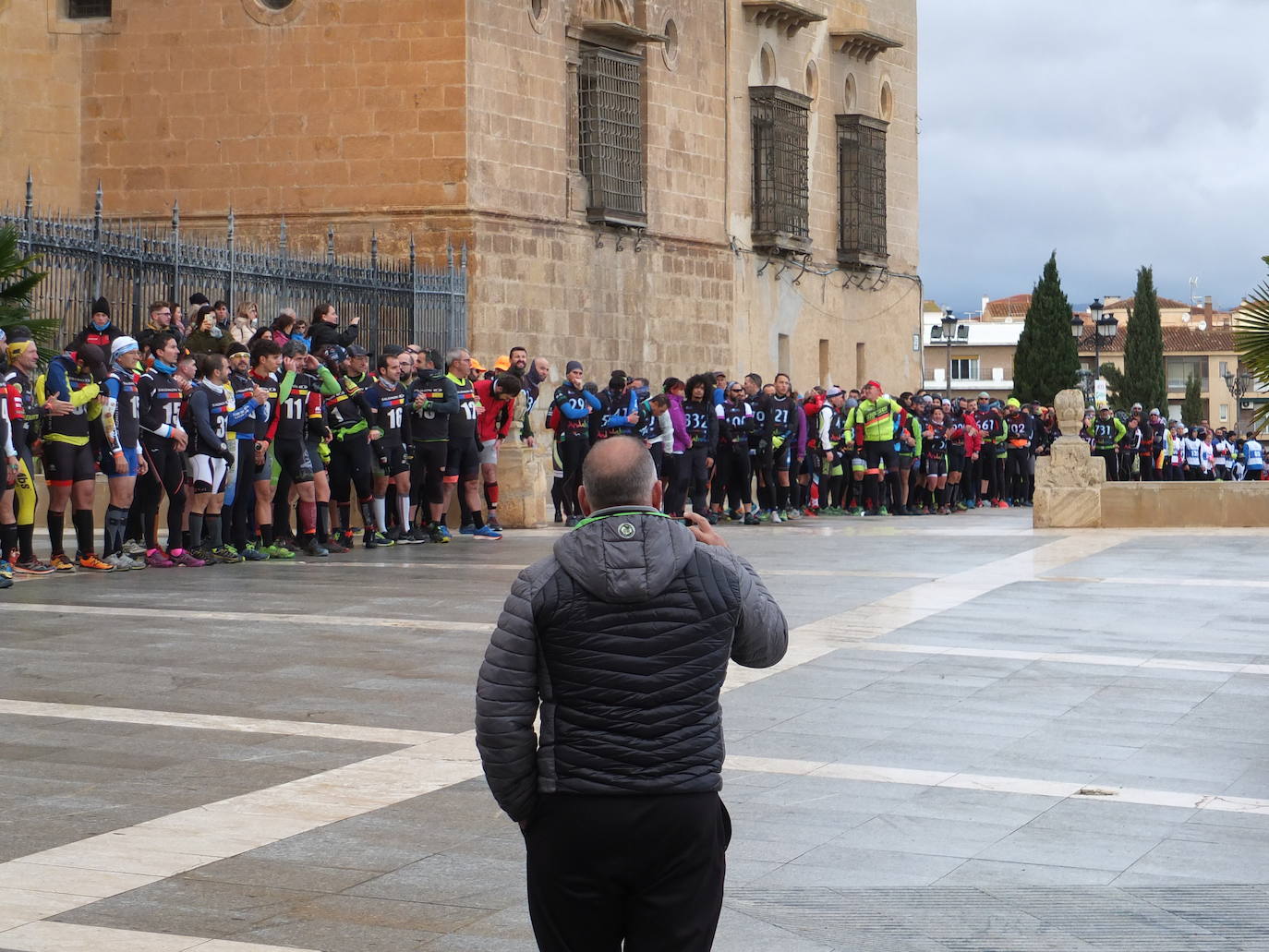 Los primeros momentos de la prueba. 