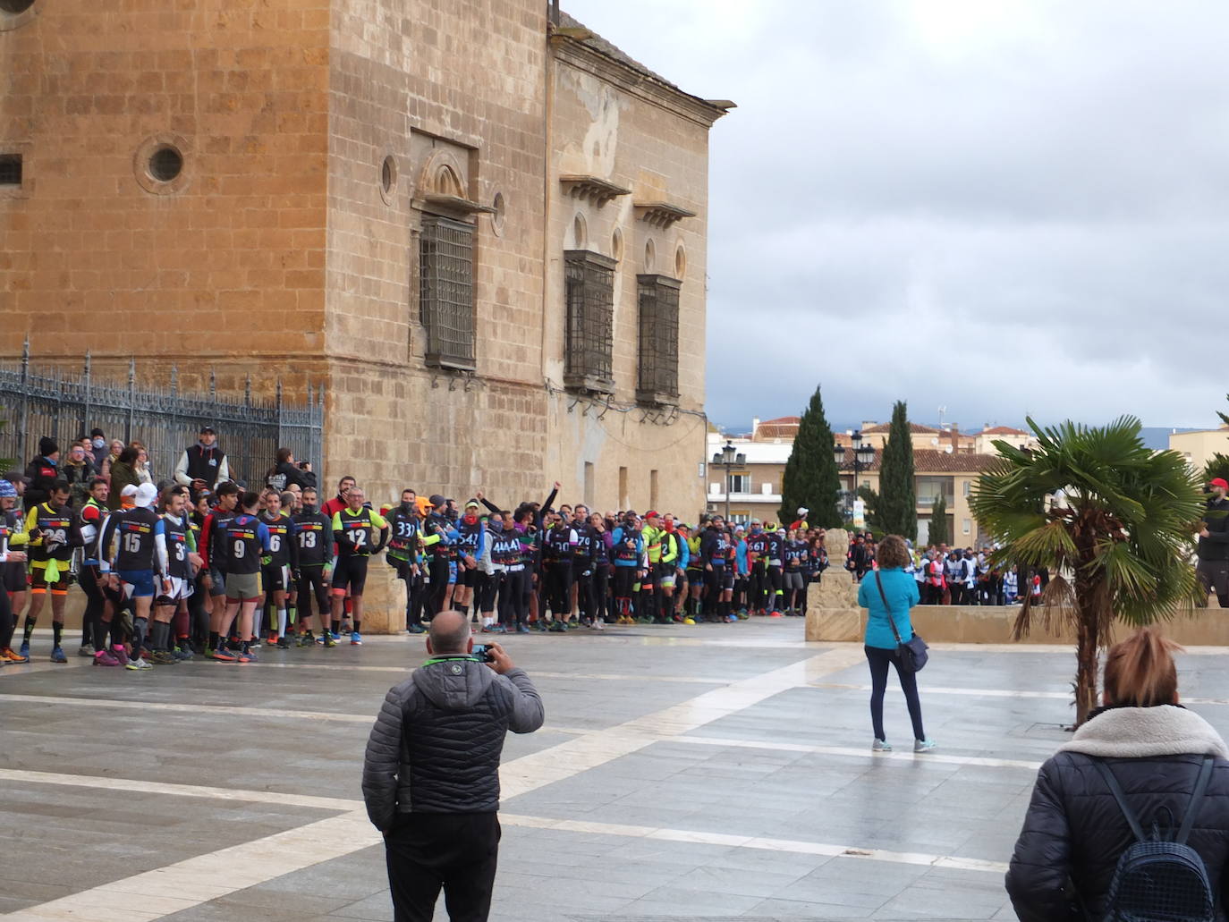 Los primeros momentos de la prueba. 