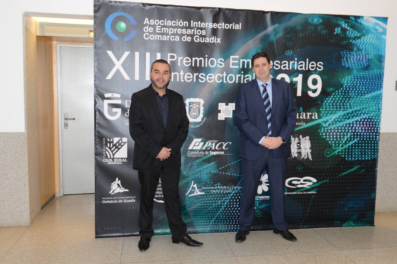 Entrega de los premios de la gala de la Asociación Intersectorial. 