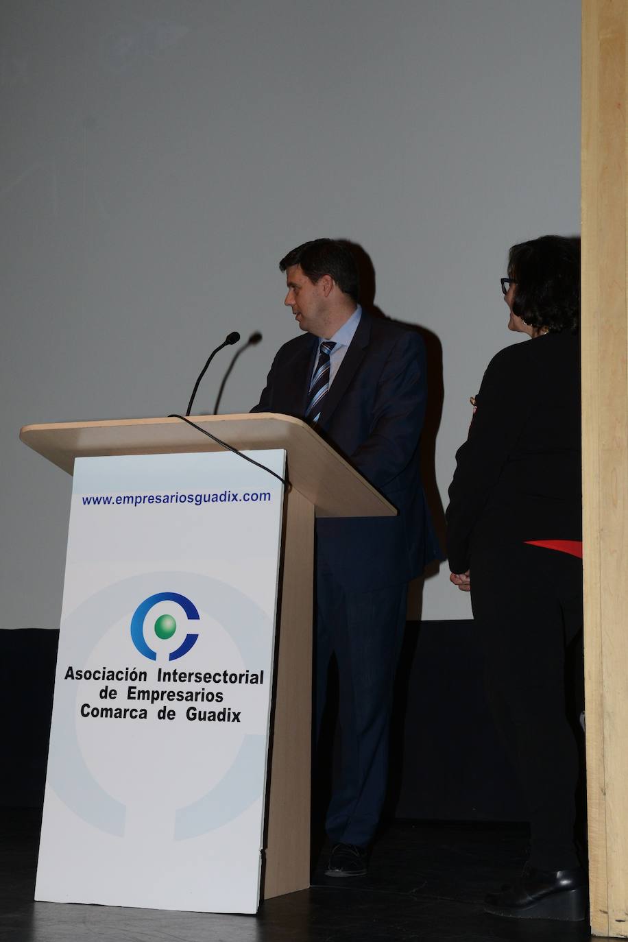 Entrega de los premios de la gala de la Asociación Intersectorial. 