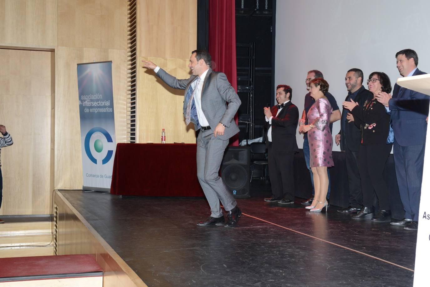 Entrega de los premios de la gala de la Asociación Intersectorial. 