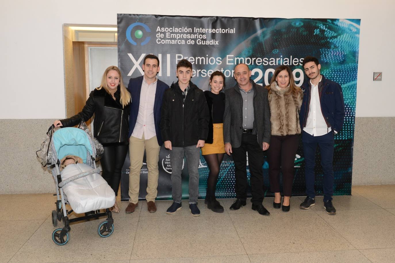 Entrega de los premios de la gala de la Asociación Intersectorial. 