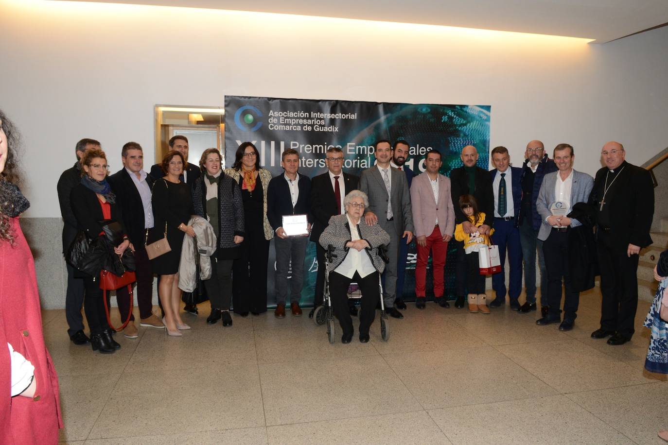 Entrega de los premios de la gala de la Asociación Intersectorial. 
