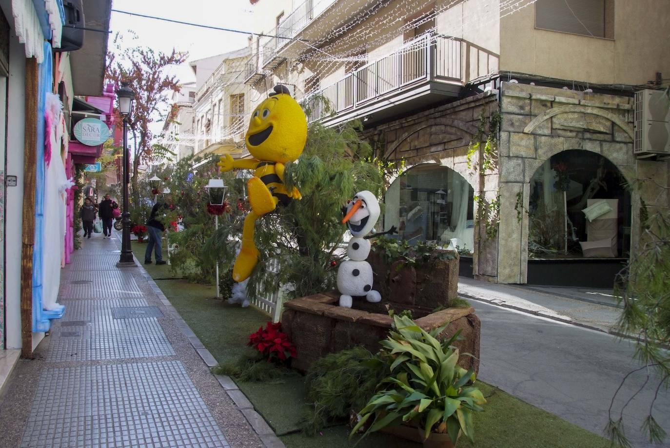 La decoración de cuento anima las ventas navideñas. 