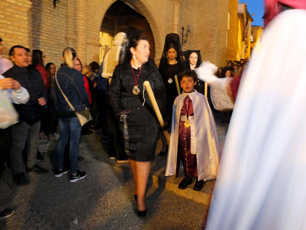 Cientos de personas en las calles de Guadix para vivir el Martes Santo de años anteriores