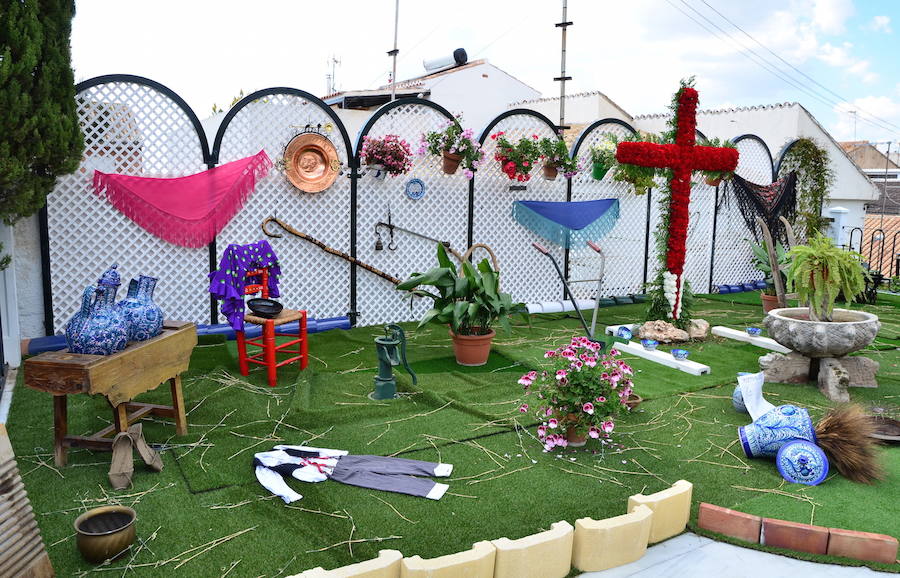 Ambiente del Día de la Cruz en el municipio el 3 de mayo de 2019