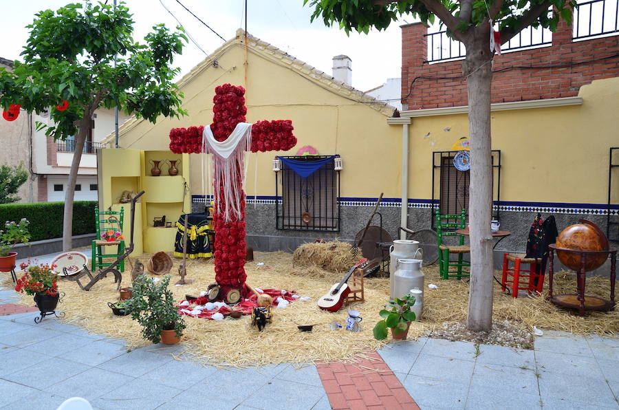 Ambiente del Día de la Cruz en el municipio el 3 de mayo de 2019